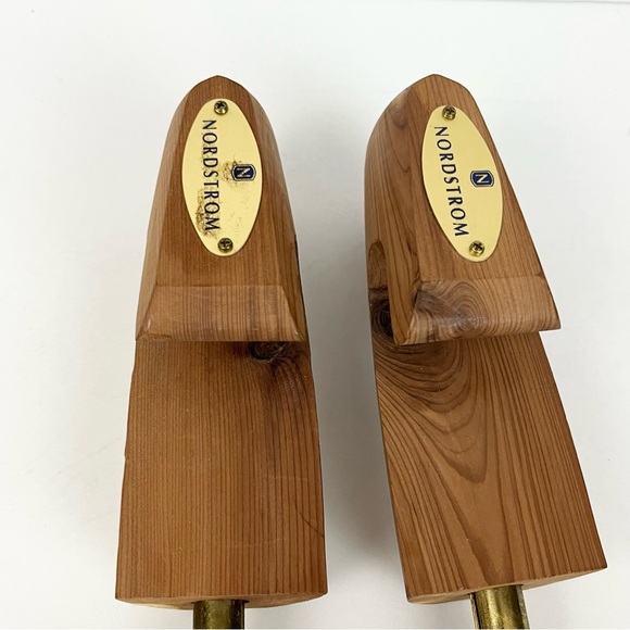 Nordstrom Wooden Shoe Trees Men's Size Medium Cedar Keeper Stretchers - Picture 6 of 12